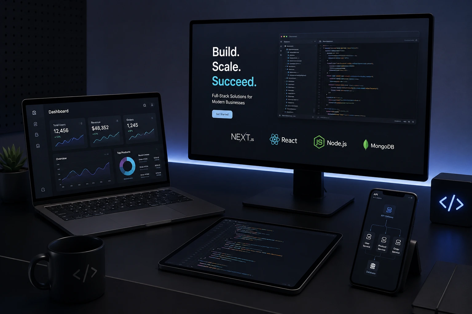 Full-Stack Web Development
